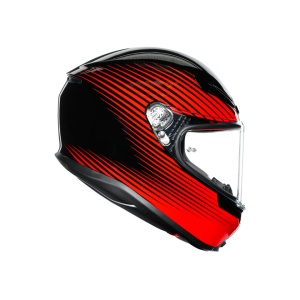 CASCĂ AGV K6 E2205 MULTI - RUSH BLACK/RED - Img 4