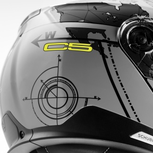 CASCĂ SCHUBERTH C5 ECE GLOBE GREY - Img 6