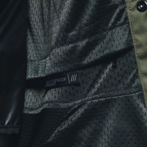 GEACĂ DAINESE AIR FRAME 3 TEX JACKET - ARMY GREEN/BLACK/FLUO YELLOW - Img 10