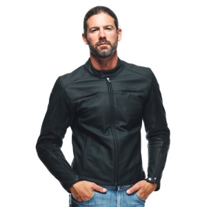 GEACĂ DAINESE DE PIELE RAZON 2 NEGRU - Img 10