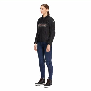 GEACĂ DAINESE HEROSPHERE AIR TEX JACKET WMN - BLACK/WHITE/PEACH - Img 2