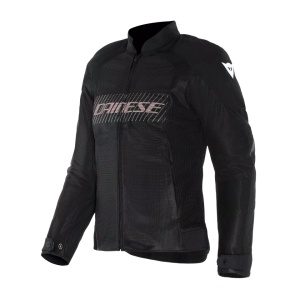 GEACĂ DAINESE HEROSPHERE AIR TEX JACKET WMN - BLACK/WHITE/PEACH - Img 1