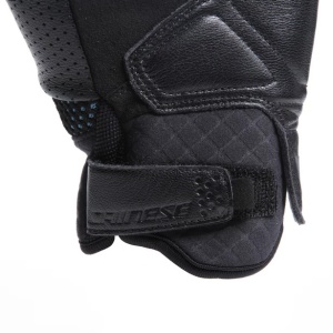 MĂNUȘI DAINESE UNRULY WOMAN ERGO-TEK GLOVES - BLACK/OCEAN-DEPTHS - Img 9