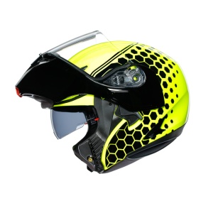 CASCĂ AGV COMPACT ST E2205 MULTI PLK DETROIT YELLOW FLUO/BLK - Img 4
