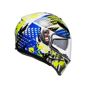CASCĂ AGV K-3 SV E2205 MULTI - POP WHITE/BLUE/LIME - Img 3