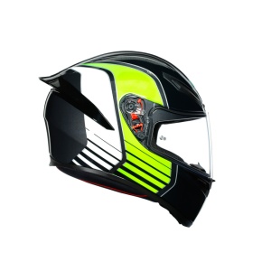 CASCĂ AGV K1 E2205 MULTI POWER GUNMETAL/WHITE/GREEN CONF POWER L - Img 4