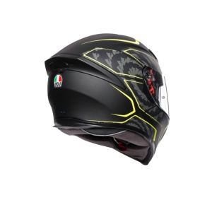CASCĂ AGV K5 E2205 MULTI MPLK TORNADO MATT BLK/YELLOW - Img 3