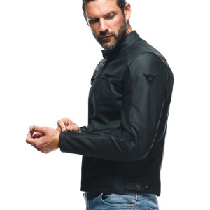 GEACĂ DAINESE DE PIELE RAZON 2 NEGRU - Img 2