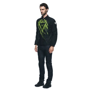 GEACĂ DAINESE HEROSPHERE AIR TEX JACKET - BLACK/FLUO YELLOW TARMAC - Img 4