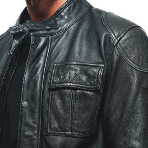 GEACĂ DE PIELE DAINESE ATLAS NEGRU - Img 10