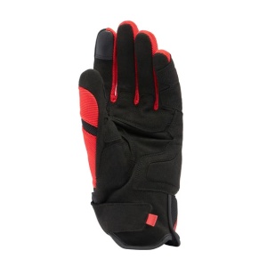MĂNUȘI DAINESE MIG 3 AIR TEX - BLACK/RED-LAVA - Img 3
