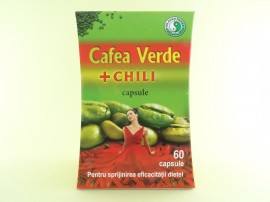 Cafea verde + Chili  Dr.CHEN PATIKA (60 de capsule)