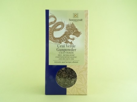Ceai Verde Gunpowder Bio SONNENTOR (100 g)