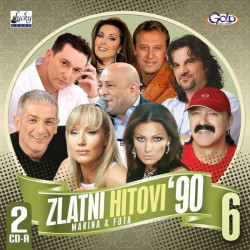 ZLATNI HITOVI '90 MARINA I FUTA VOL. 6 (2CD)