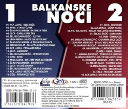 BALKANSKE NOĆI 1&2 (2CD) - Img 2