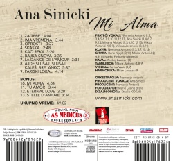 ANA SINICKI - MI ALMA - Img 2