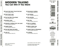 MODERN TALKING - YOU CAN WIN IF YOU WANT - Img 2