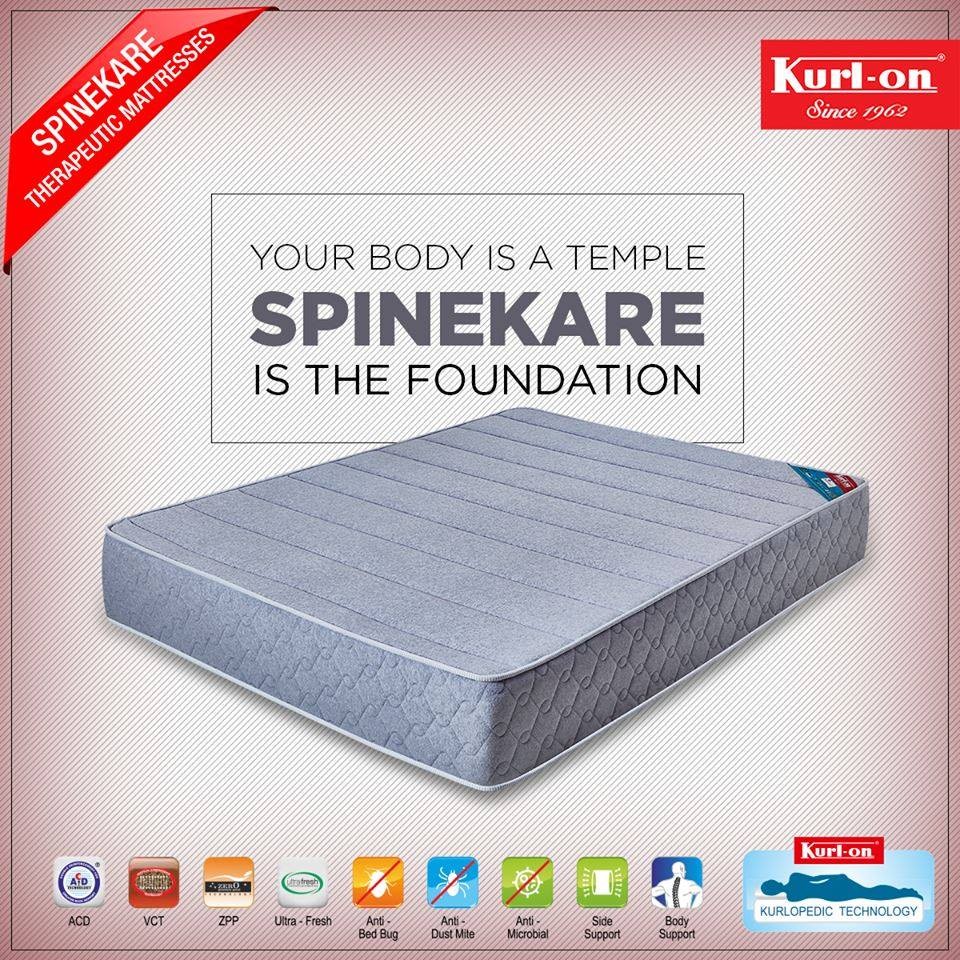Kurlon spine care mattress discount