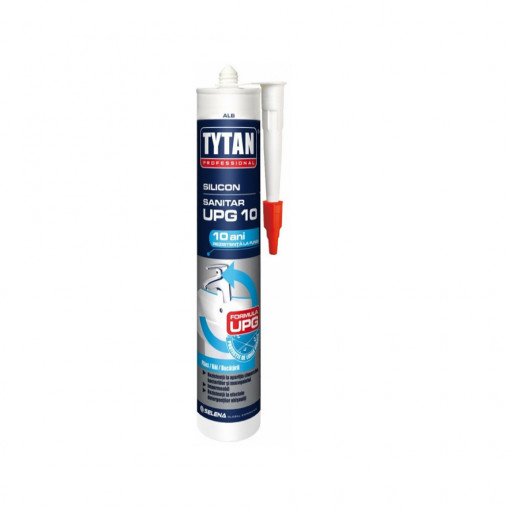Tytan, Turbo UPG Silicon Sanitar Transparent, 280ML