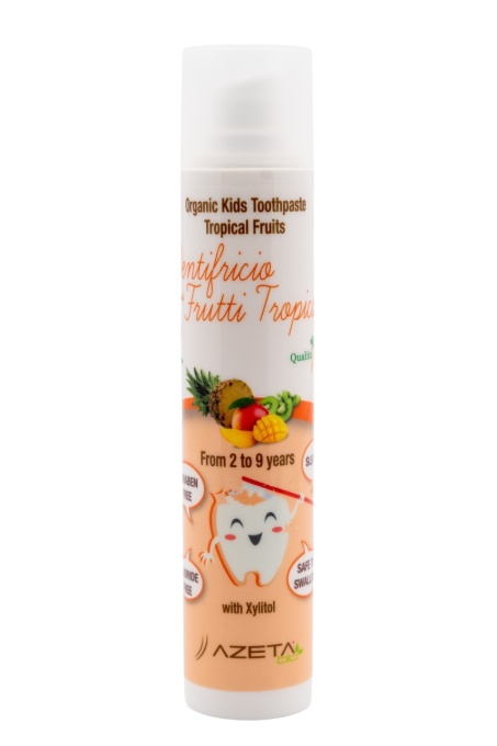ORGANSKA PASTA ZA ZUBE 2-9god TROPSKO VOĆE 50ml