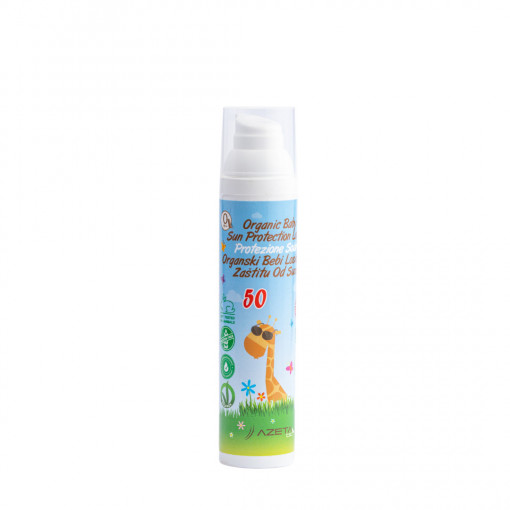 ORGANSKI BEBI LOSION ZA ZAŠTITU OD SUNCA 0m+, spf50, 100ml