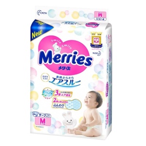 Merries pelene M 6-11kg 52kom - Img 1