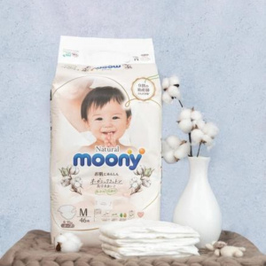 Moony Natural pelene M, 6-11kg, 46 kom - Img 2
