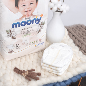 Moony Natural pelene M, 6-11kg, 46 kom - Img 4