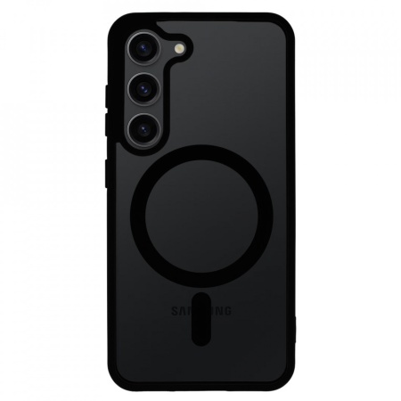 Acrylic Color Magsafe Case for Samsung Galaxy S23 black