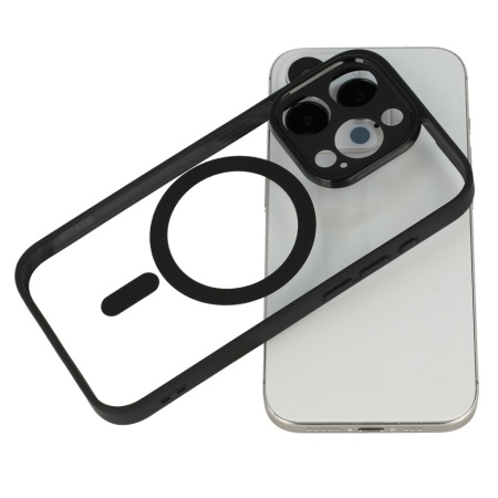 Acrylic Color Magsafe Case for Samsung Galaxy S24 black - Img 3