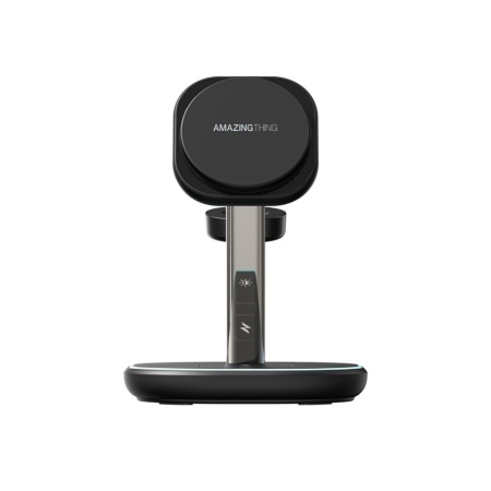 Amazing Thing Induction charger Magsafe Thunder Pro Stand 3 in 1 TP24002BK - PD 22,5W with Type C to Type C black