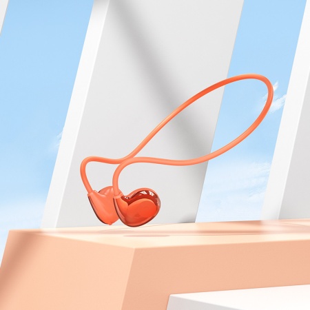 Borofone Sports earphones BE63 Talent Albastrutooth orange - Img 2