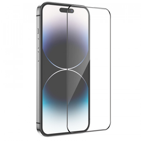 Borofone Tempered glass BF6 Diamond Armor Full Screen HD for Iphone 15 Pro Max - 10 pieces