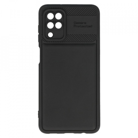 Camera Protected Carcasa pentru Samsung Galaxy A12 Negru