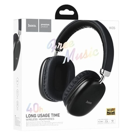 Casti Wireless Hoco, Over Ear, Bluetooth 5.3, Baterie 200h, Utlilizare 40h, StandBy, AD5831