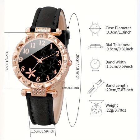 Ceas Quartz de dama, Q381 - Img 2