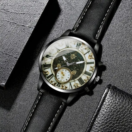 Ceas Quartz Retro, pentru barbati, TMNL10457528 - Img 7