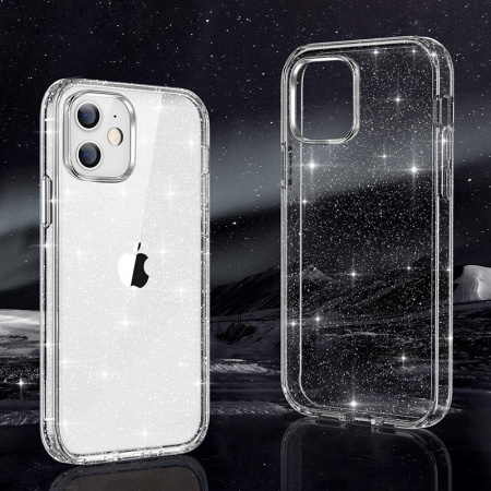 Crystal Glitter Carcasa pentru Samsung Galaxy A23 4G/5G Silver - Img 2