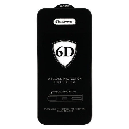 Full Glue 6D Tempered Glass for XIAOMI REDMI NOTE 13 5G/NOTE 13 PRO 4G BLACK