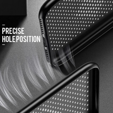 Husa pentru SAMSUNG GALAXY A41, BREATH SILICON, neagra - Img 3