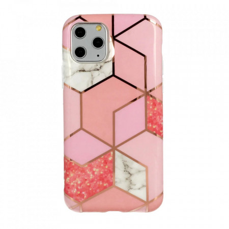Husa pentru SAMSUNG GALAXY A41, COSMO MARBLE, design 1