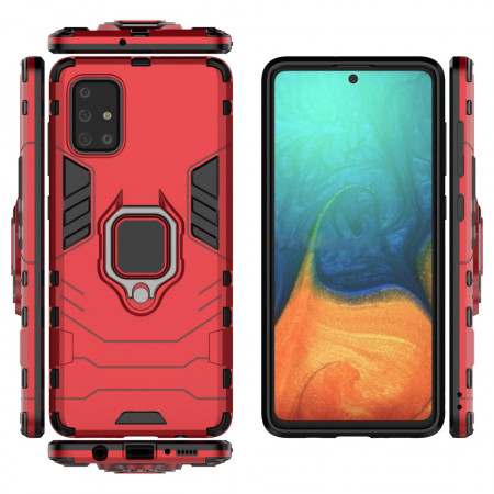 Husa Samsung Galaxy S20 PLUS Rosie Military cu Inel - Img 3