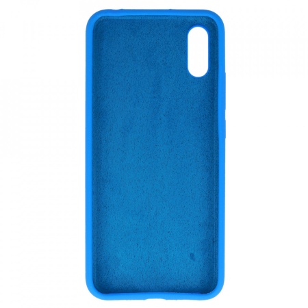 Husa Silicone Lite pentru Xiaomi Redmi 9A blue - Img 2