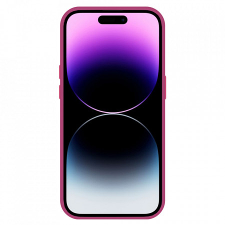 Husa Tel Protect Silicone Premium pentru Iphone 15 Pro Max raspberry - Img 2