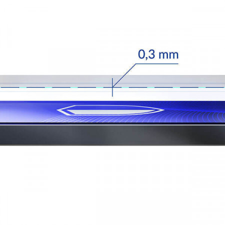 Hybrid Folie Sticla Tempered 3MK FlexibleSticla pentru Iphone 14/14 Pro - Img 2