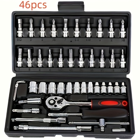 Kit de biti Torx durabil pentru reparatii auto si casnice, Include cutie de stocare, TMRF534220 - Img 8
