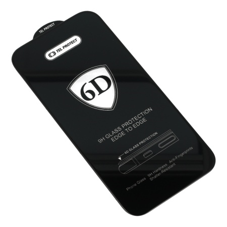 Tel Protect Full Glue 6D Tempered Glass pentru Iphone 16 Pro/ 17, negru, set 10 buc, MGPROB04289 - Img 4