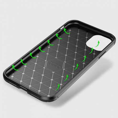 Vennus Carbon Elite for Xiaomi Redmi Note 12 5G/Poco X5 Black