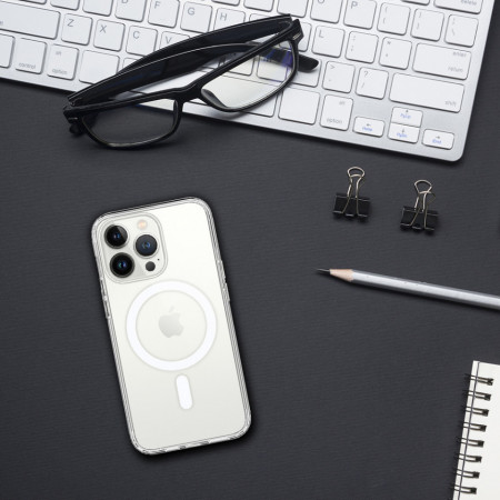 Acrylic Magsafe Case for Iphone 15 Pro transparent - Img 2