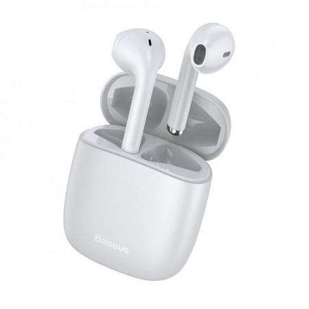 Baseus Bluetooth earphones TWS Encok W04 (NGW04-02) White